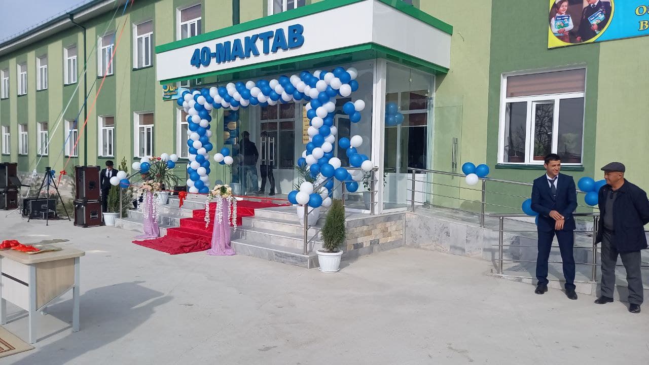 G'ijduvon tumanidagi 40 - maktab