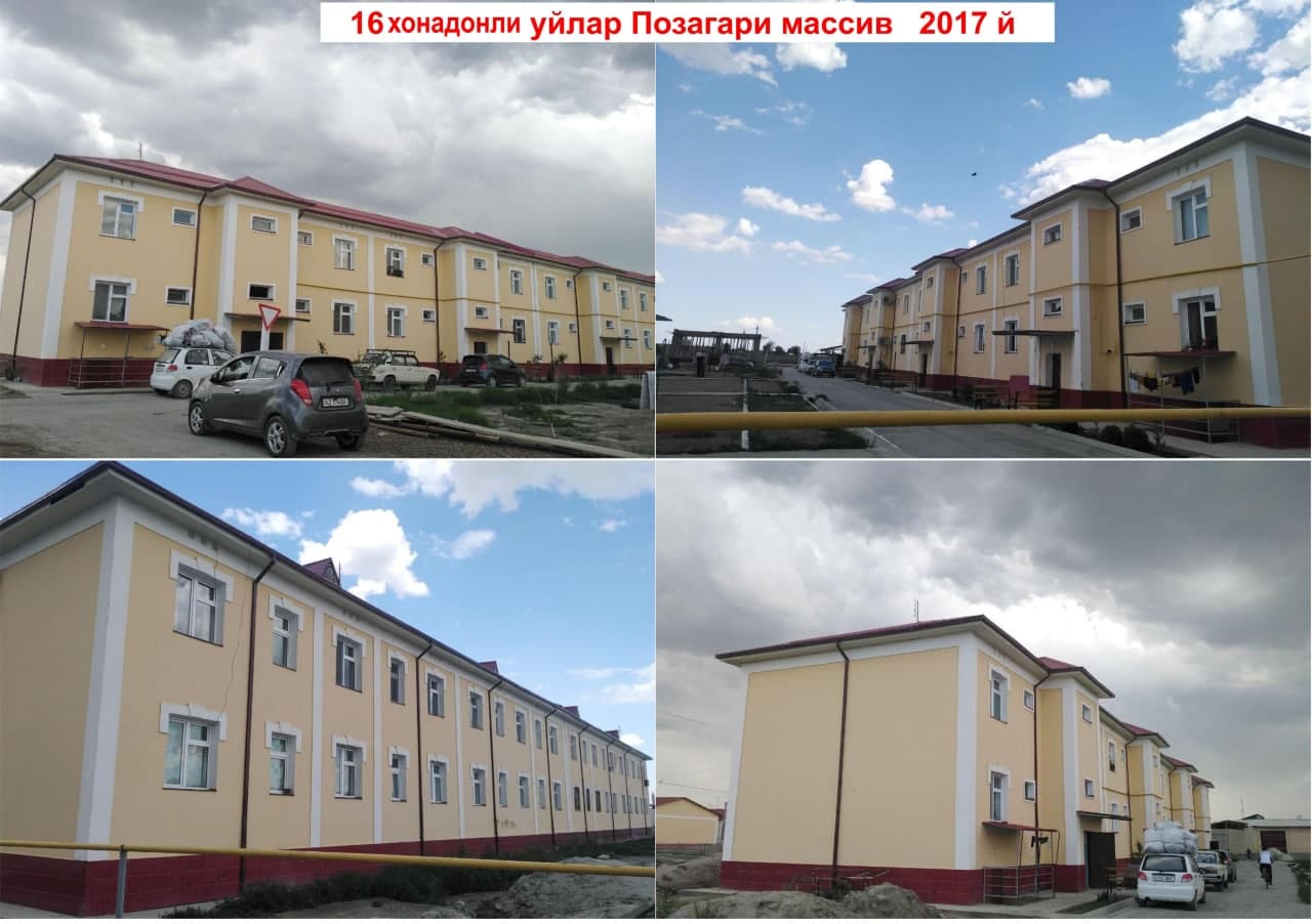 16 xonadonli uylari Pozagari massivi